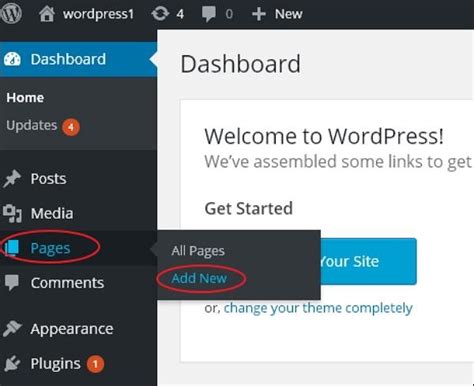 WordPress   Añadir páginas   Curso Wordpress Gratis ...