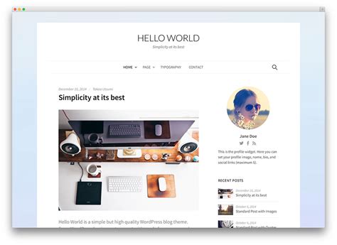 WordPress Blog Themes for Bloggers 2018   MAGEEWP