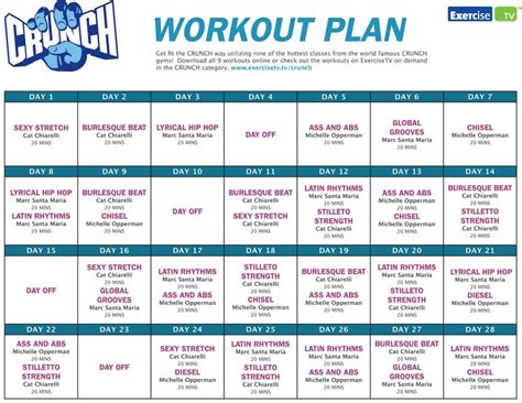 workout plan for dancers   Recherche Google | Workout plan ...