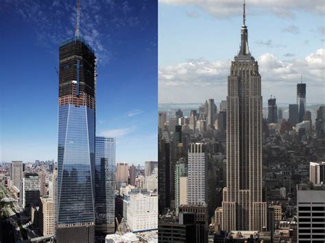 World Trade Center tower surpasses Empire State   CBS News