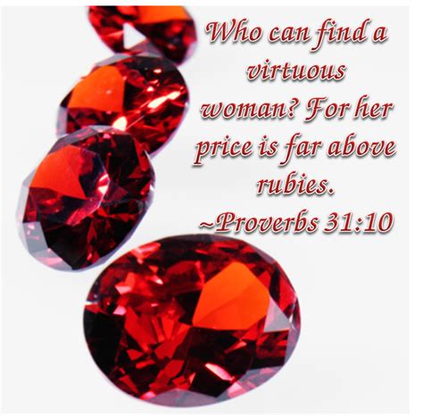 Worth More Than Rubies, or is that Pearls? | Womanof31 s Blog