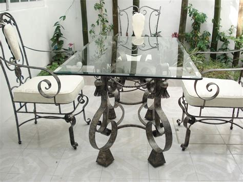 Wrought Iron Kitchen Tables Displaying Attractive ...