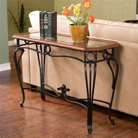 Wrought Iron Sofa Table that Will Fascinated You – HomesFeed
