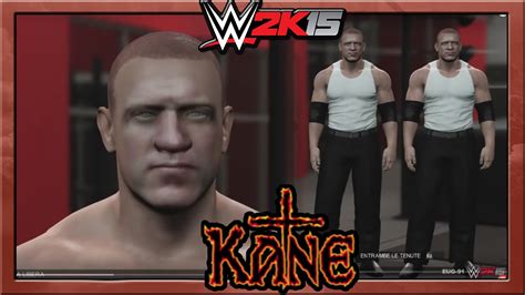 WWE 2K15 Corporate Kane CAW Formula   YouTube