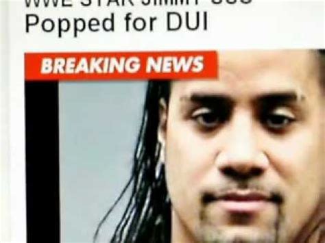 WWE Star Jimmy USO Arrested For DUI This Morning in Tampa ...