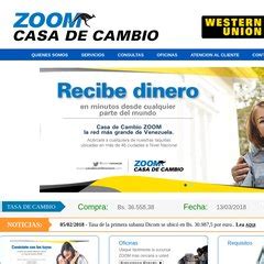 www.Casadecambiozoom.com   Casa de Cambio Zoom