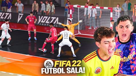 ¡XBUYER vs ERIC! FÚTBOL SALA FIFA 22 *nos ponemos muy locos*   YouTube