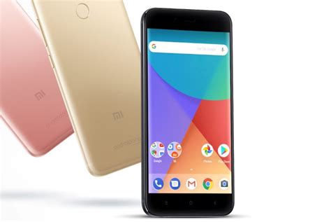 Xiaomi Mi A1, a Xiaomi Android One smartphone launched