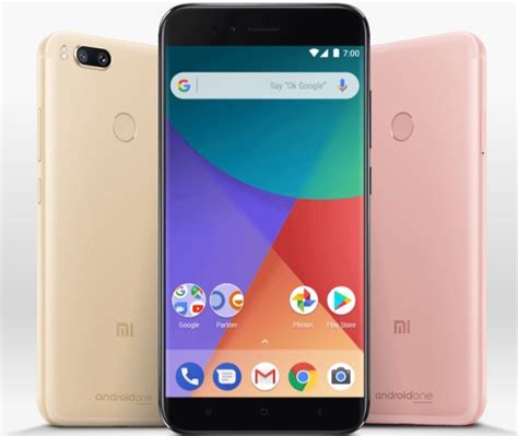 Xiaomi Mi A1 Android One with Dual Camera and Stock ...
