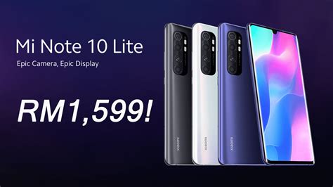 Xiaomi Mi Note 10 Lite officially launched in Malaysia at ...