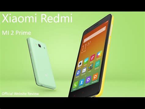 Xiaomi Redmi MI 2 Prime Official Website Review   YouTube