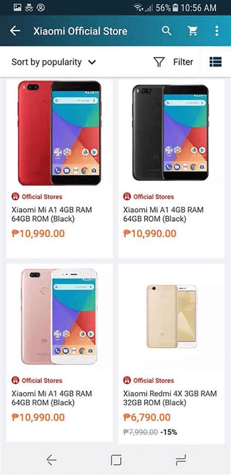 Xiaomi s official online store spotted at Lazada PH