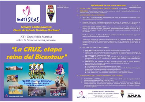 XIV Exposición Marista sobre la Semana Santa   Maristas BadajozMaristas ...