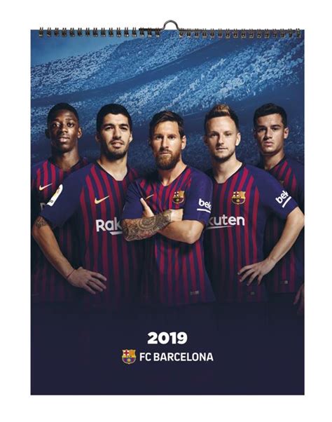 Ya está aquí el calendario oficial del Barça 2019