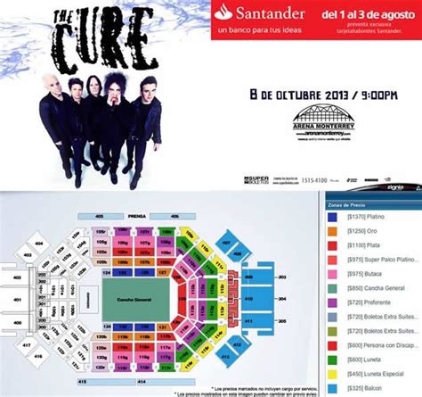 Ya hay precios de los boletos para The Cure en la Arena Monterrey ...
