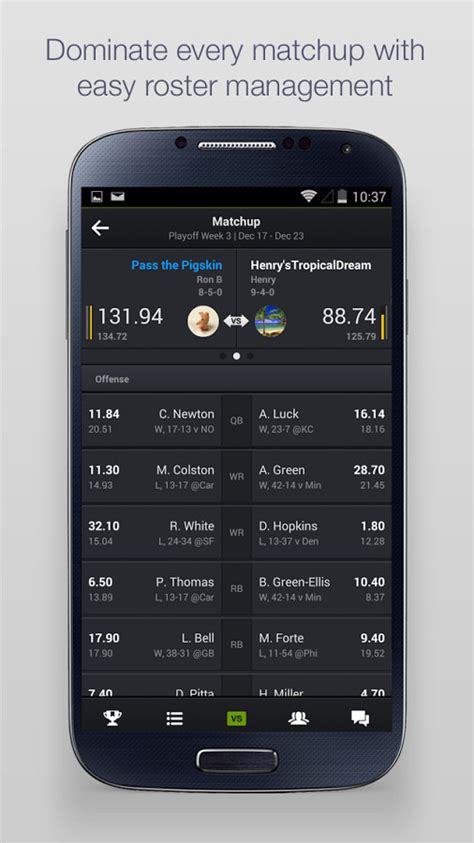 Yahoo Fantasy Football & More for Android   Free Download