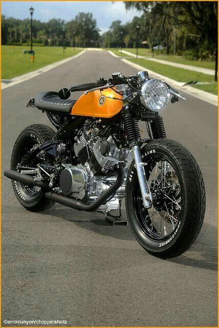 Yamaha cafe racer | Yamaha cafe racer, Motos retro, Corredores de ...