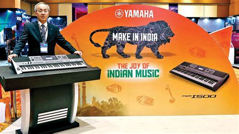 Yamaha Music sings  Make in India  tune