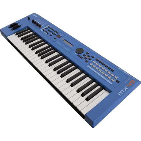 Yamaha MX49 v2 Music Production Synthesizer  Blue  MX49BU B&H