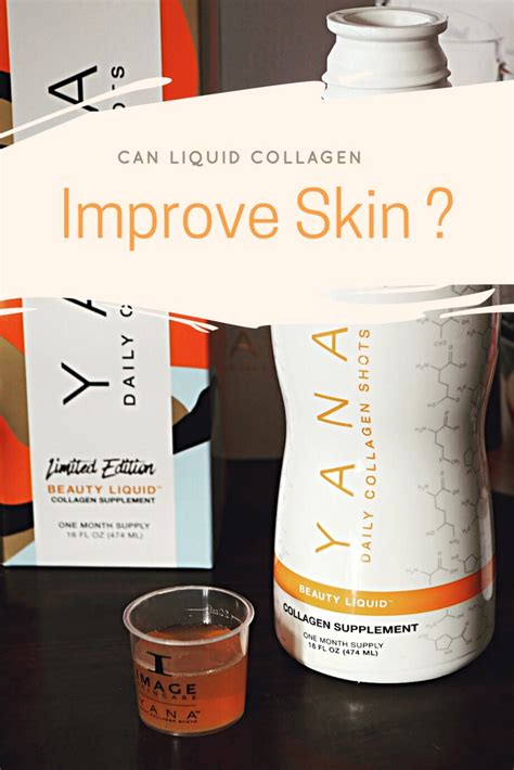 Yana Daily Collagen Shots by Image Skincare review. 30 day trial with ...