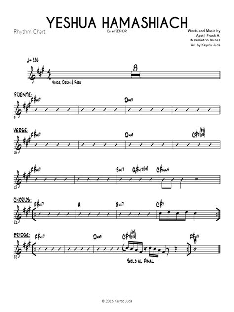 YESHUA HAMASHIACH.pdf | Musical Forms | Songs