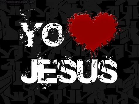 Yo amo a Jesús ~ FONDOS CRISTIANOS