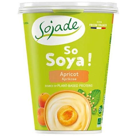 Yogur de Soja con Albaricoques de Sojade   Comprar Online