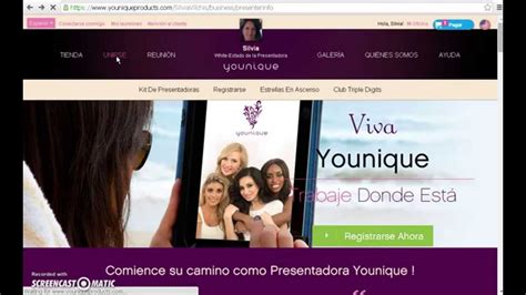 Younique Español como inscribirte, como vender productos Younique   YouTube