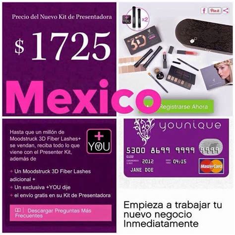 Younique have launched in Mexico!!! #mexico #joinnow Unirse a Younique ...