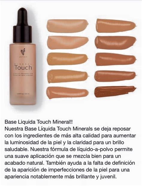 Younique Maquillaje Base Líquida Touch Mineral!!   $ 690.00 en Mercado ...