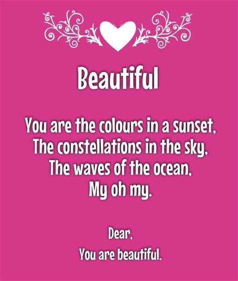 Your beautiful poems for girlfriend | Sweet quotes, Poems ...
