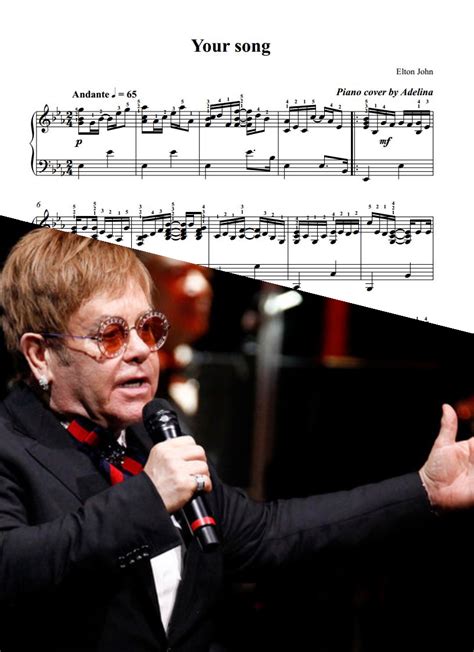 Your Song    Elton John   Piano Sheet Music