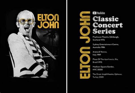 YouTube: Los conciertos de Elton John están llegando a YouTube   Tico ...