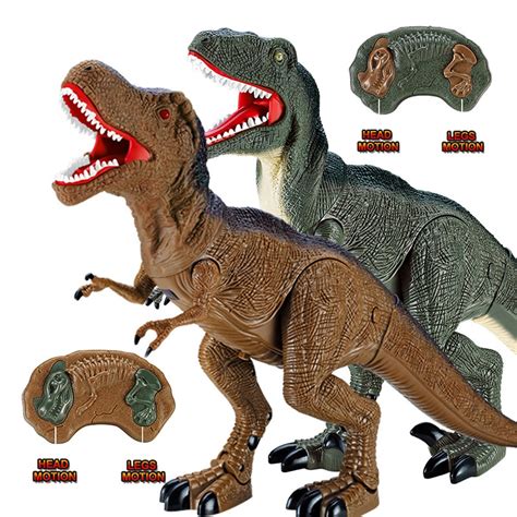 yukiki New Electronic Dinosaur Roaring Walking Toys Electronic Pet ...