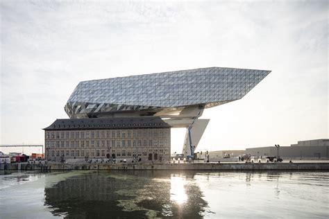 Zaha Hadid Architects  Antwerp Port House Photographed by ...