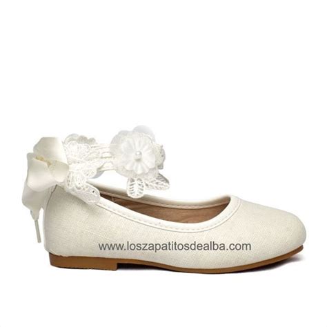 Zapatos Ceremonia Niña Blanco Modelo Princess baratos  con ...