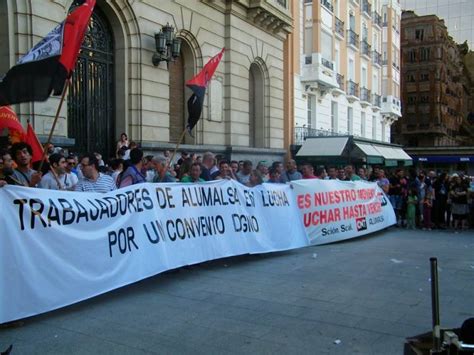 [Zaragoza] Finaliza la huelga en ALUMALSA   Confederación Nacional del ...