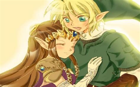 Zelda and Link   The Legend of Zelda Wallpaper  26503443    Fanpop