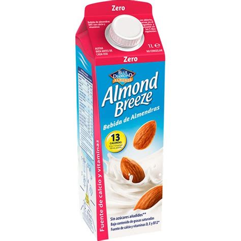 Zero leche de almendra envase 1 l · ALMOND BREEZE · Supermercado Hipercor
