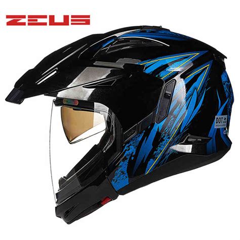 ZEUS 4 STYLES Motorcycle / MOTOCROSS /HALF FACE Helmet ATV ...