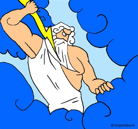 Zeus dibujo facil   Imagui
