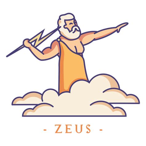 Zeus dios griego personaje   Descargar PNG/SVG transparente