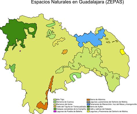 Zonas de Especial Protección para las Aves  ZEPA  en la Provincia de ...