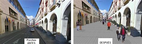 Zonas peatonales   Ayuntamiento de Huesca