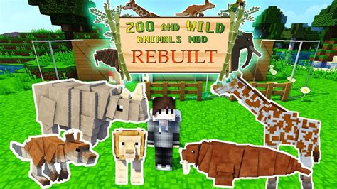 Zoo and Wild Animals Rebuilt Mod for Minecraft 1.12.2 | MinecraftSix