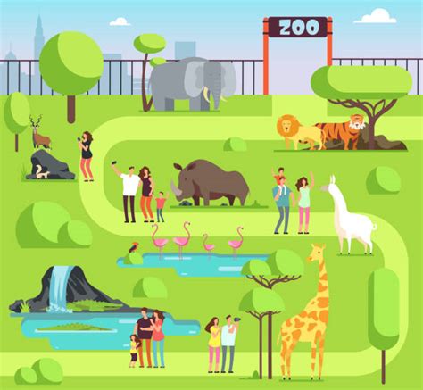 Zoo Illustrations, Royalty Free Vector Graphics & Clip Art   iStock