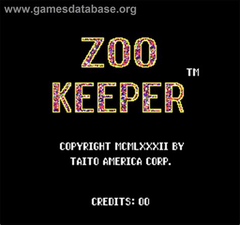 Zoo Keeper   Arcade   Games Database