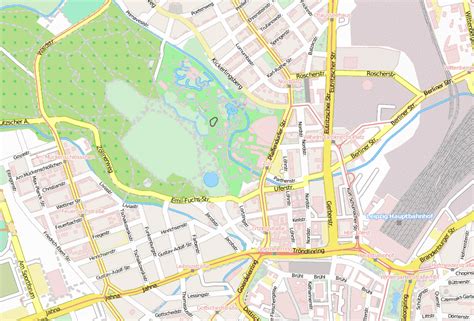 Zoo Leipzig Stadtplan mit Satellitenfoto und Unterkünften von Leipzig