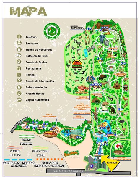 Zoologico | Map, Teaching, Mexico